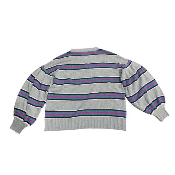 BCBGMAXAZRIA Cropped Oversized Sweater Size Small Merino Wool Blend NWT - Picture 2 of 4